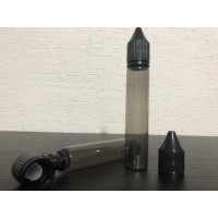 Botellas Negras Translúcidas Unicornio  PET 30ml Chubby Gorilla