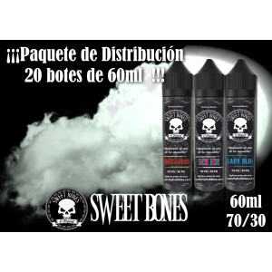 Distribución Pack 60ml-Paquete de 20 Piezas